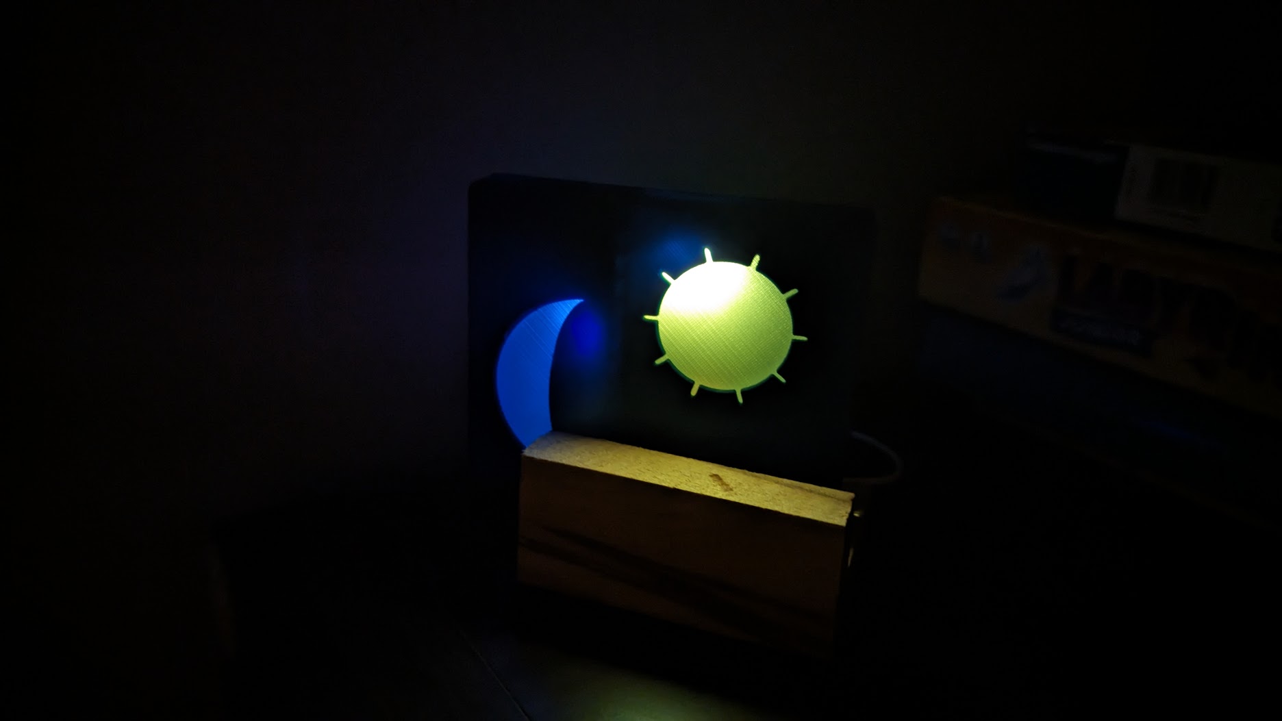 Nightlight "Sun and Moon"