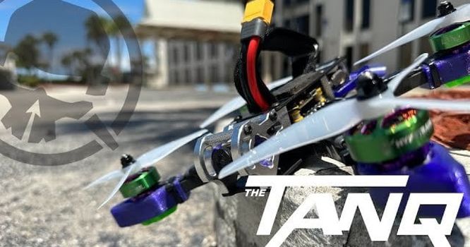 The Tanq - by Let's Fly RC - Rotor Riot - Frame 3d parts by