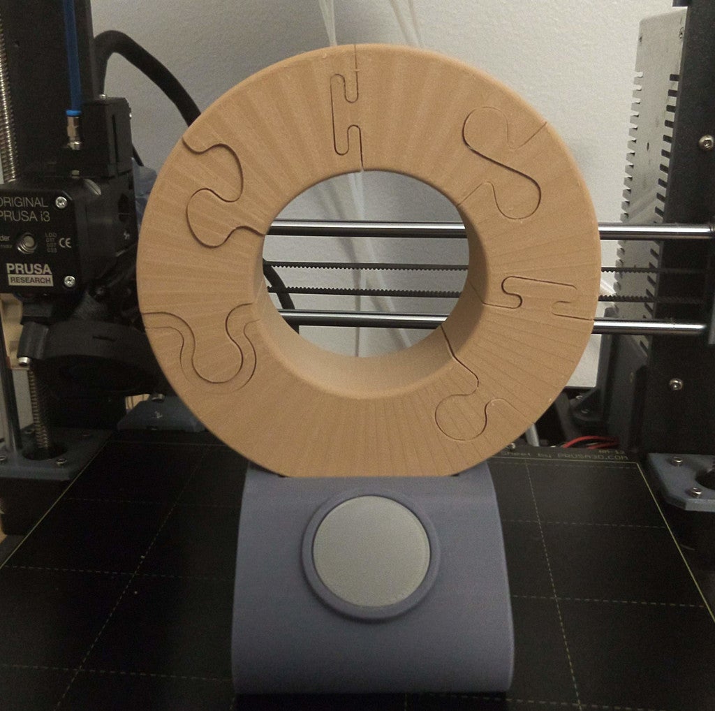 Miniatura 2 do modelo 3D Perfectionist Ring Puzzle