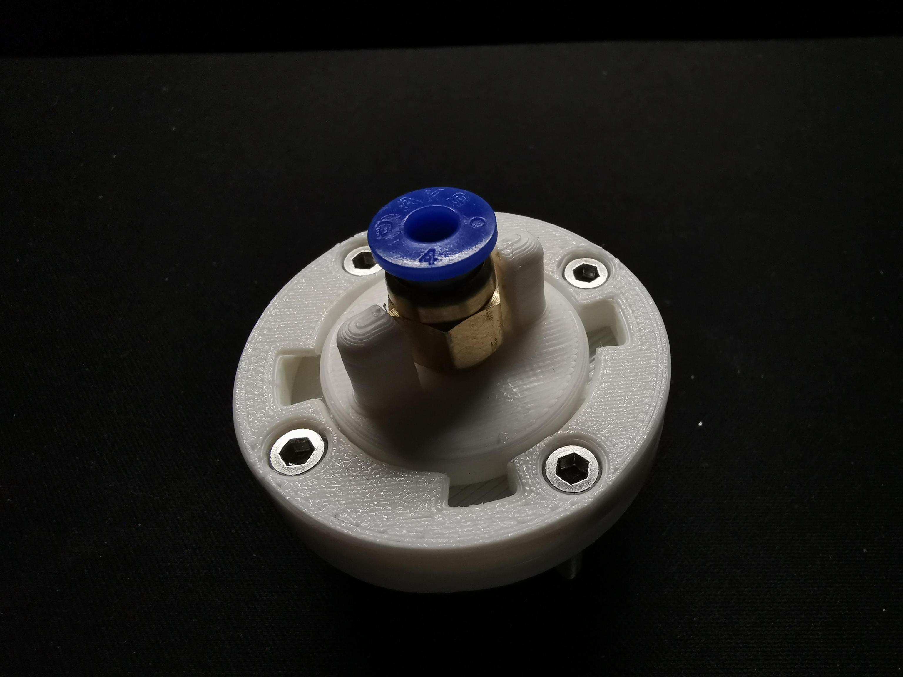PTFE Quick-Connector to Drybox - Bayonet-Lock