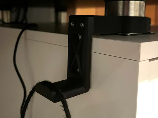 Headphones hanger for Ikea ALEX