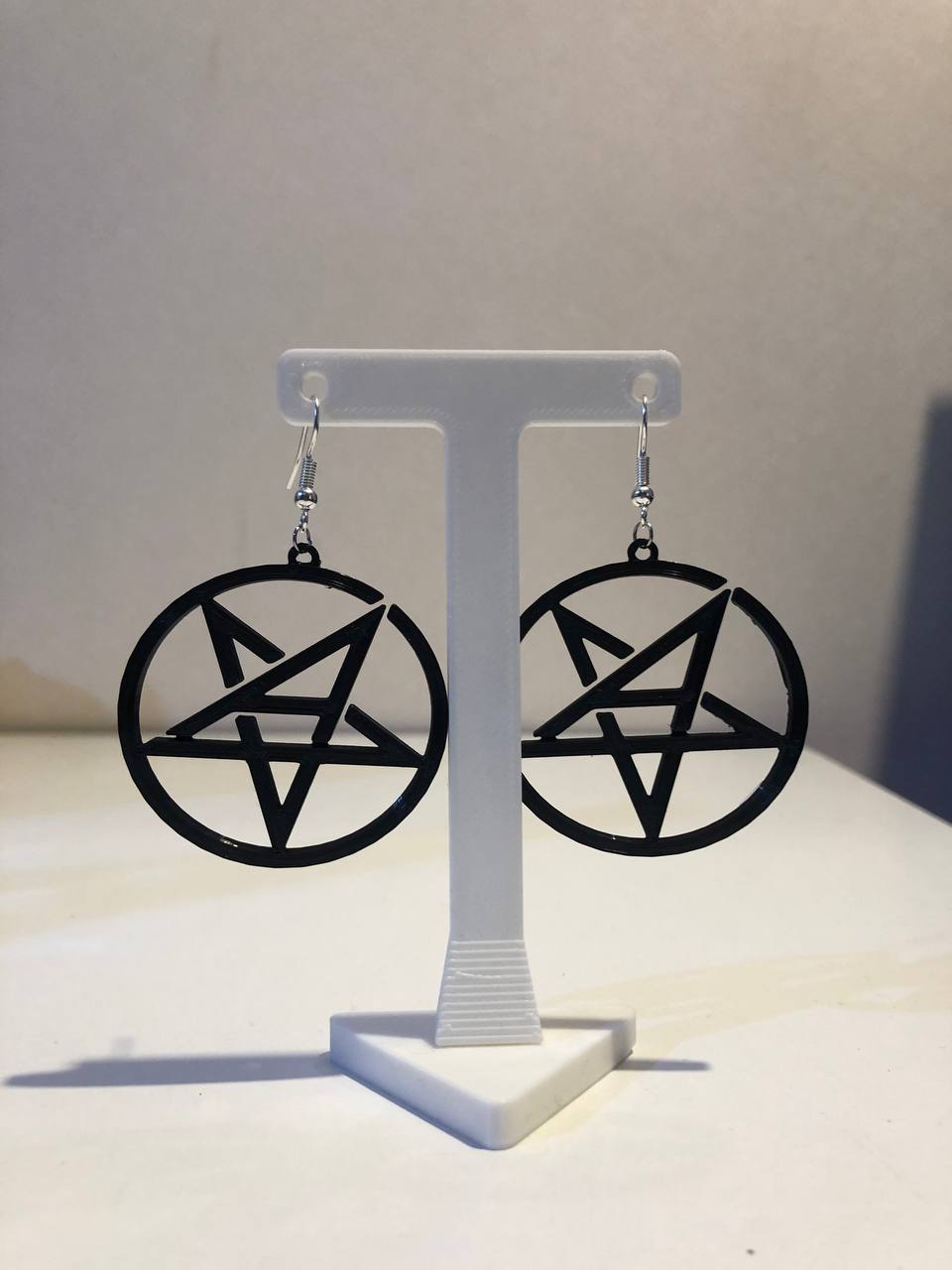 Earring pendant Anthrax rock metal band