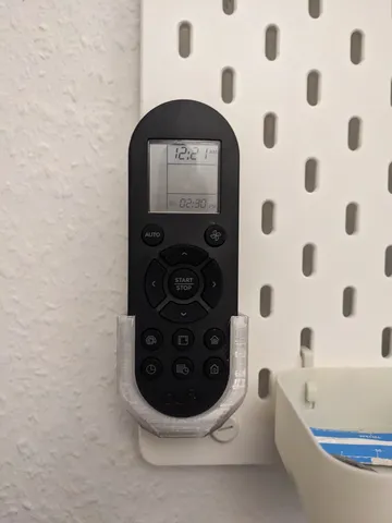 eufy 11s remote holder for skadis pegboard