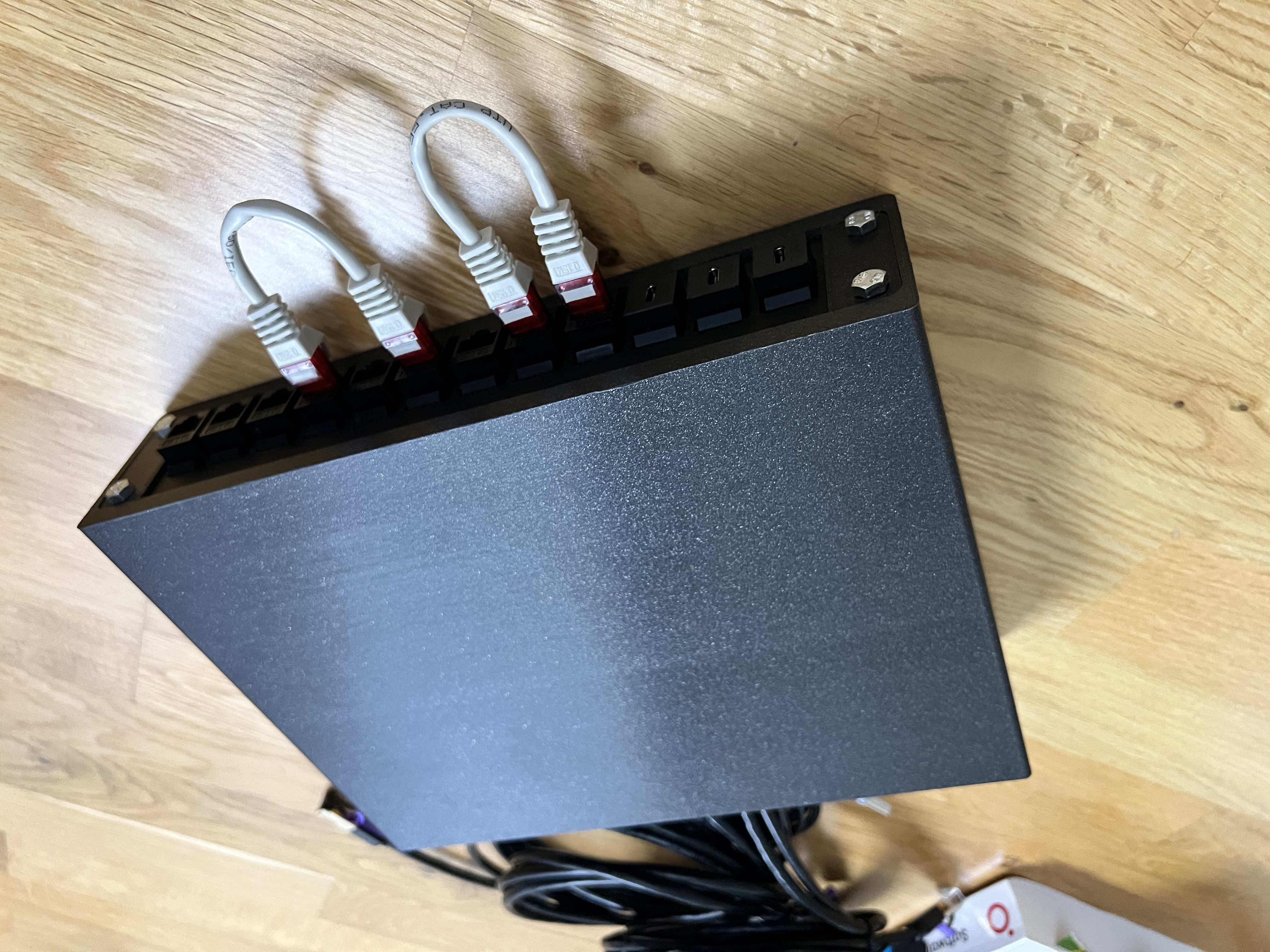 Desk Raiser Patch Panel