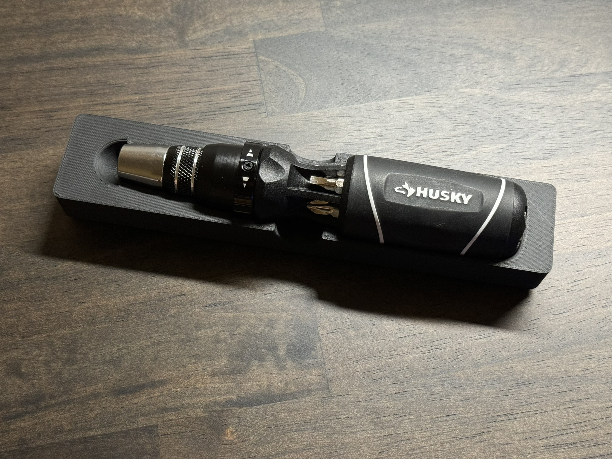 Gridfinity Husky Ratcheting Screwdriver