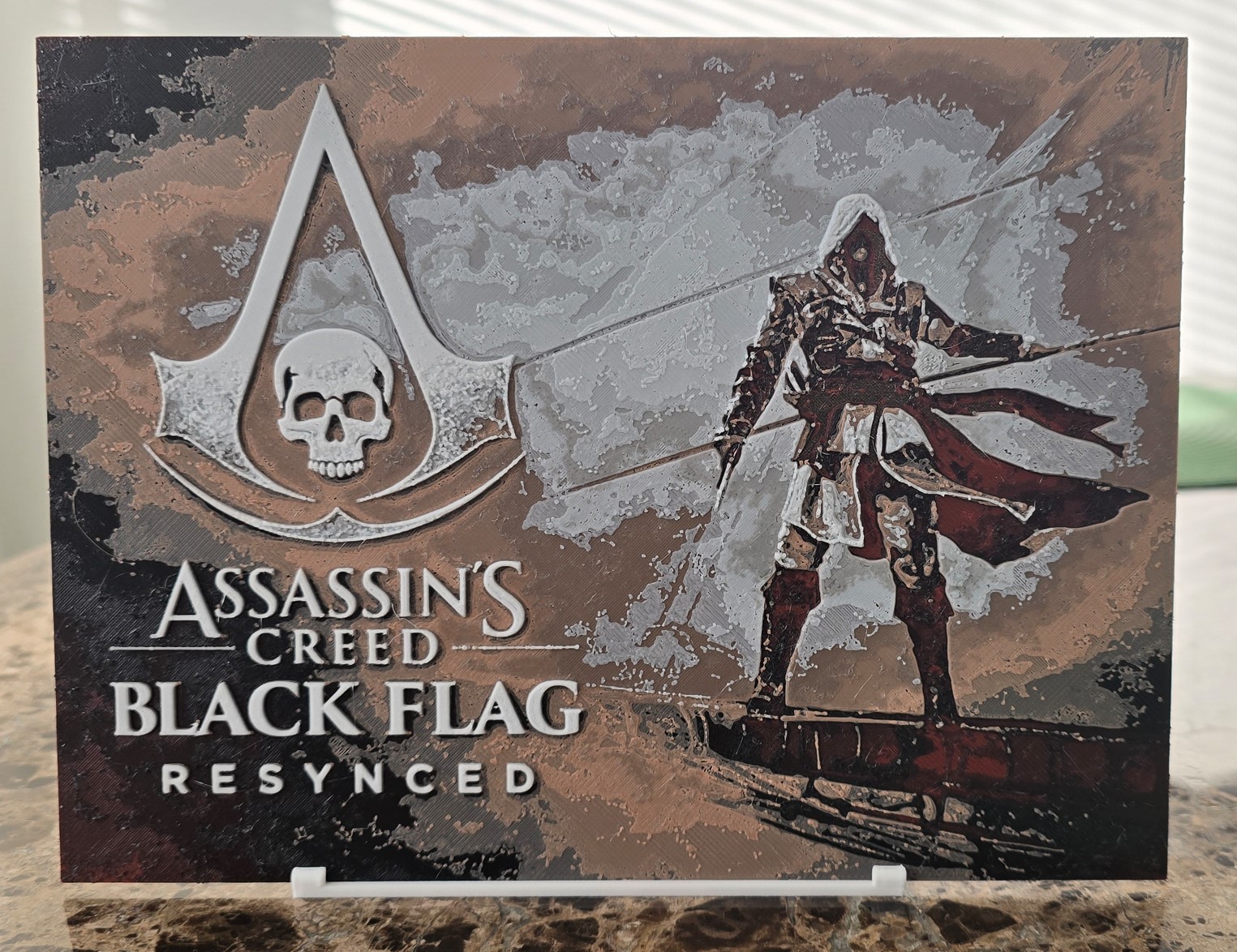 Assassin's Creed Black Flag Resynced hueforge — miniatura 2