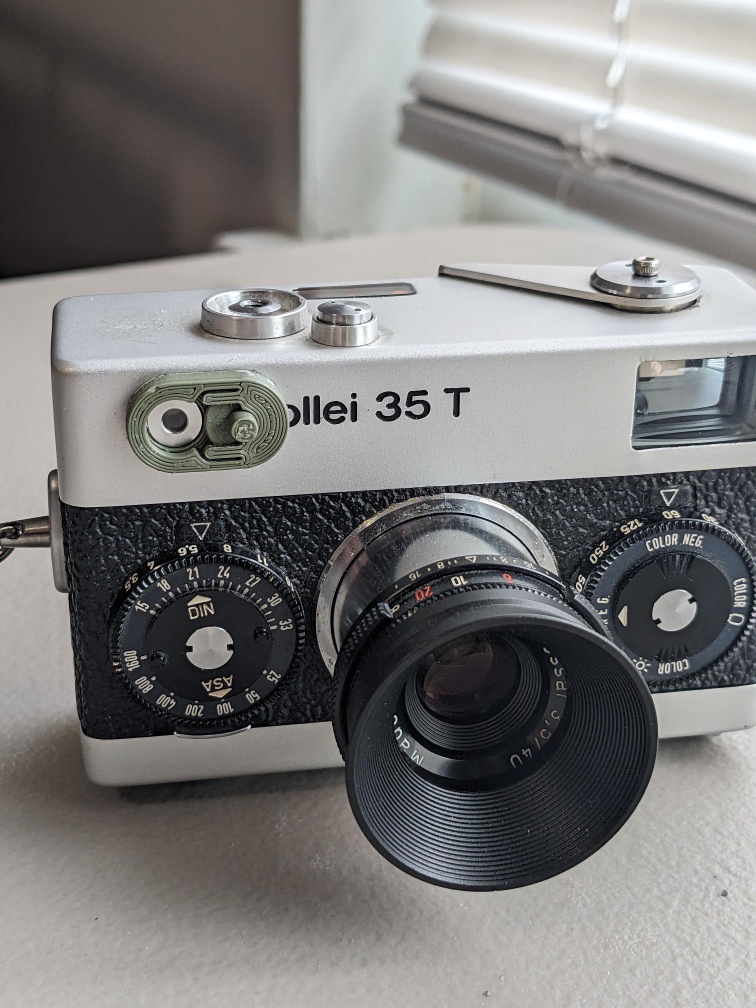 Rollei 35 light meter cover by sputnik Download free STL model