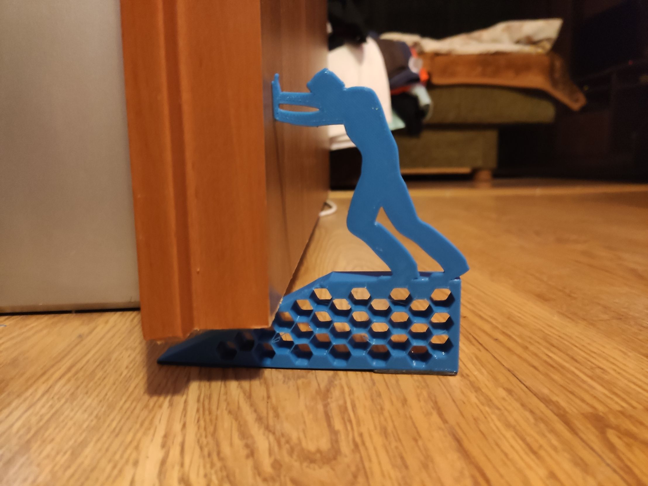 Pushing Man Door Stop