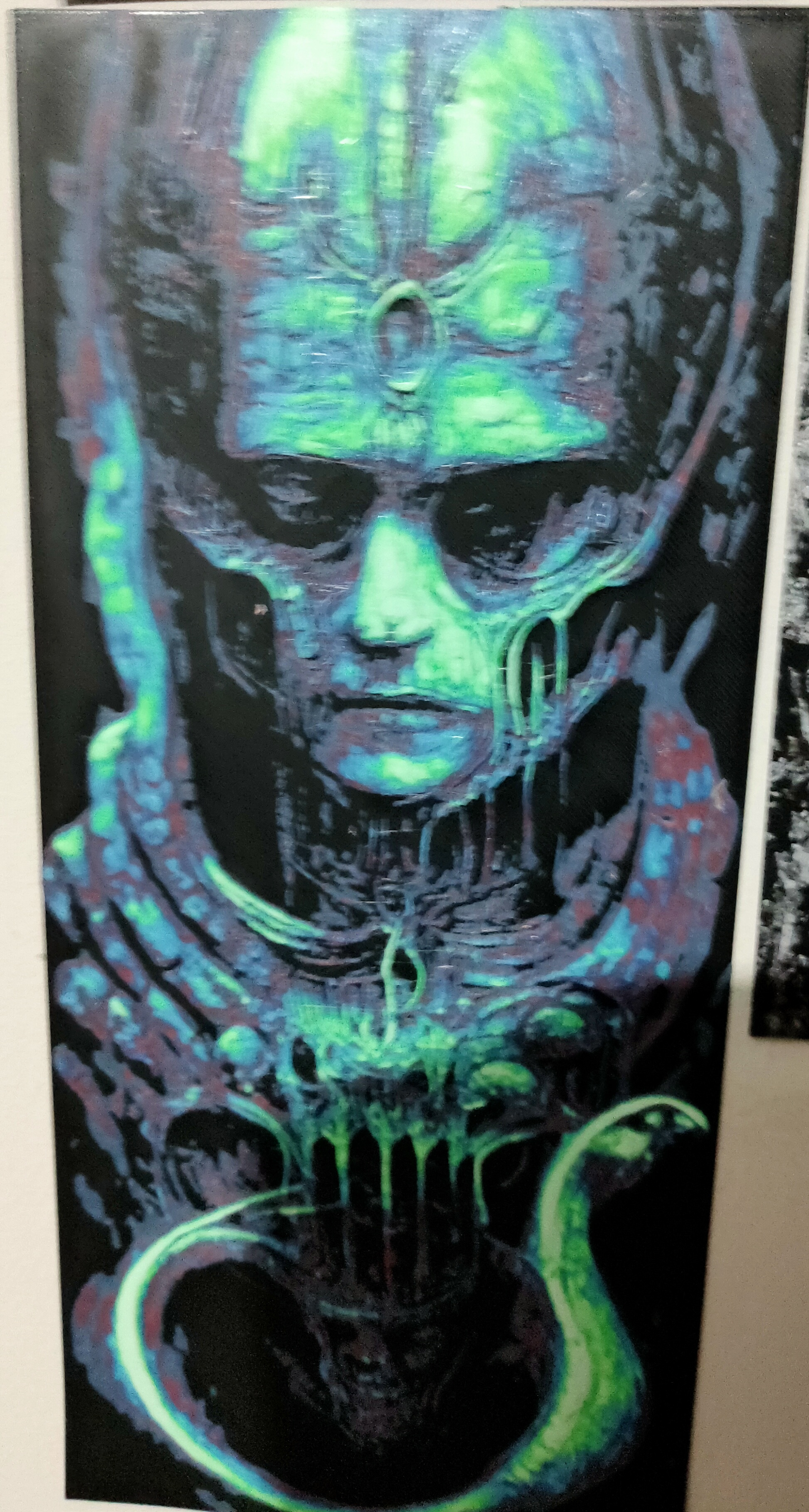 Hueforge H.R. Giger Study 01