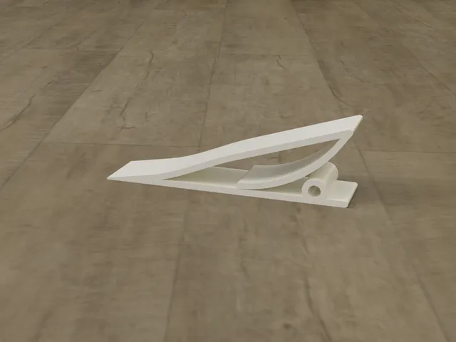 FlexiStop: Customizable Spring Loaded Doorstop (Parametric)