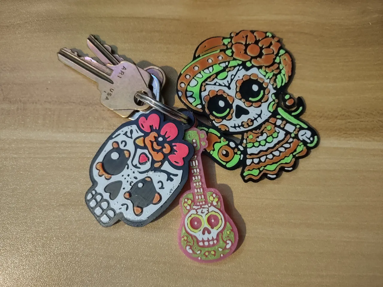 Day of cheap the dead keychain