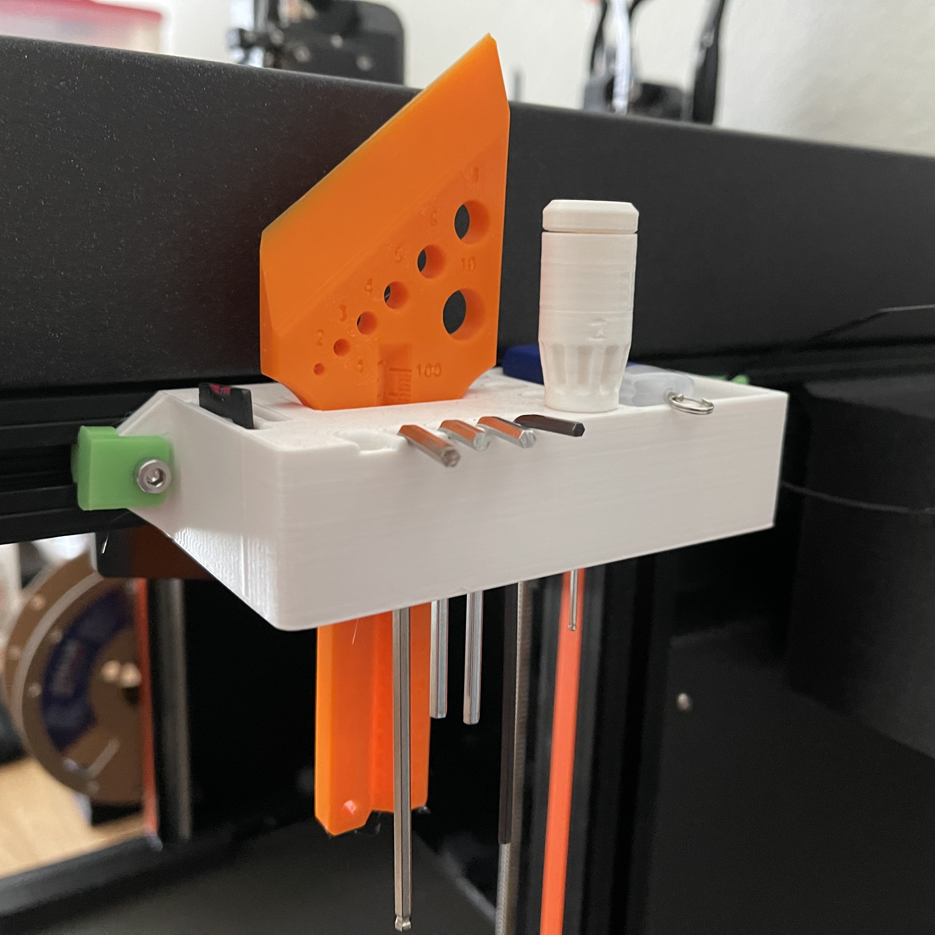 2020 Extrusion Clip for 3mm Hex Screw 3D model thumbnail