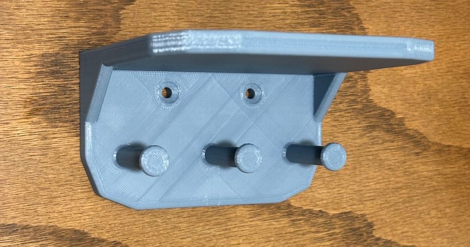 Key and Wallet Shelf by mdnky | Download free STL model | Printables.com