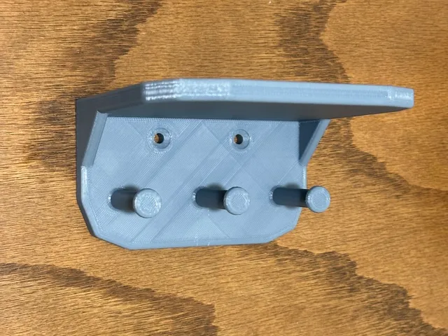 Key and Wallet Shelf