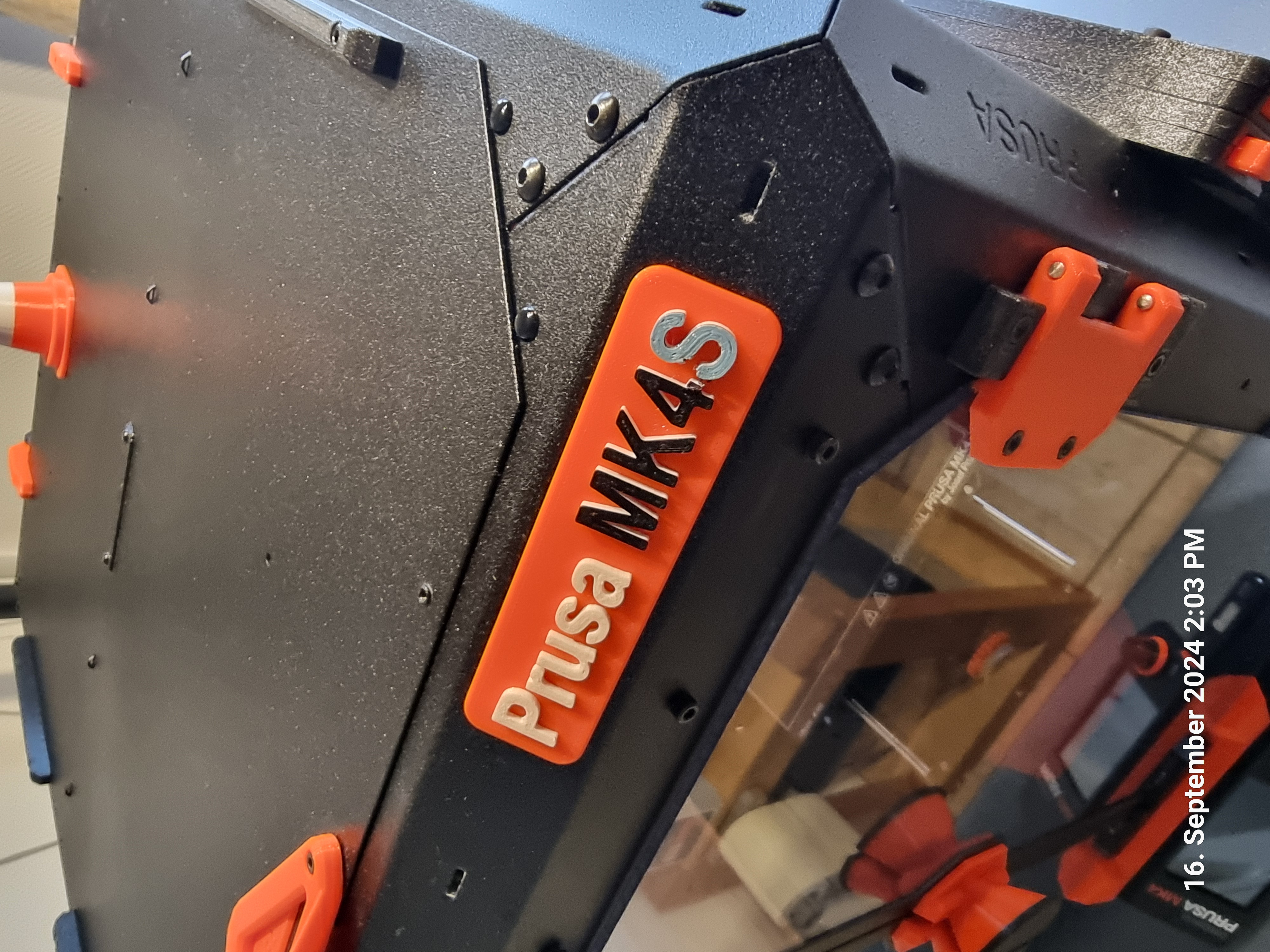 Prusa MK4 / MK4S - Typenschild