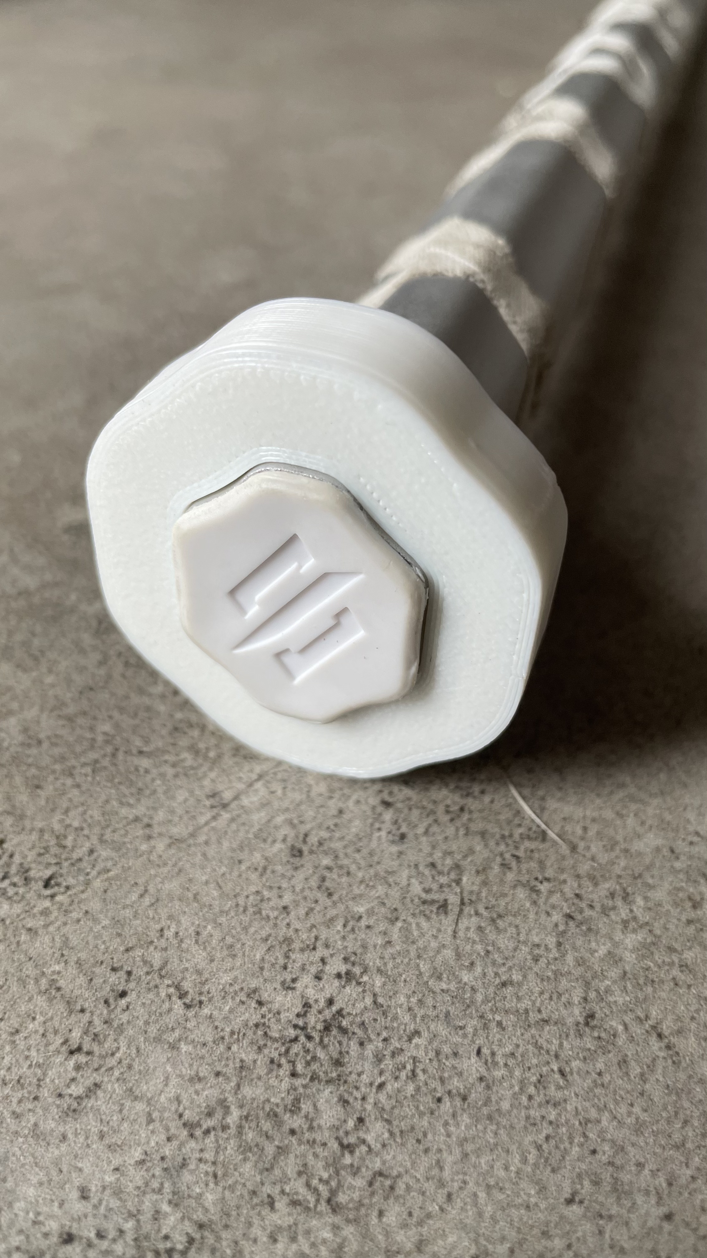 Stringking Lacrosse Shaft Bottom End by jakmaan Download free STL