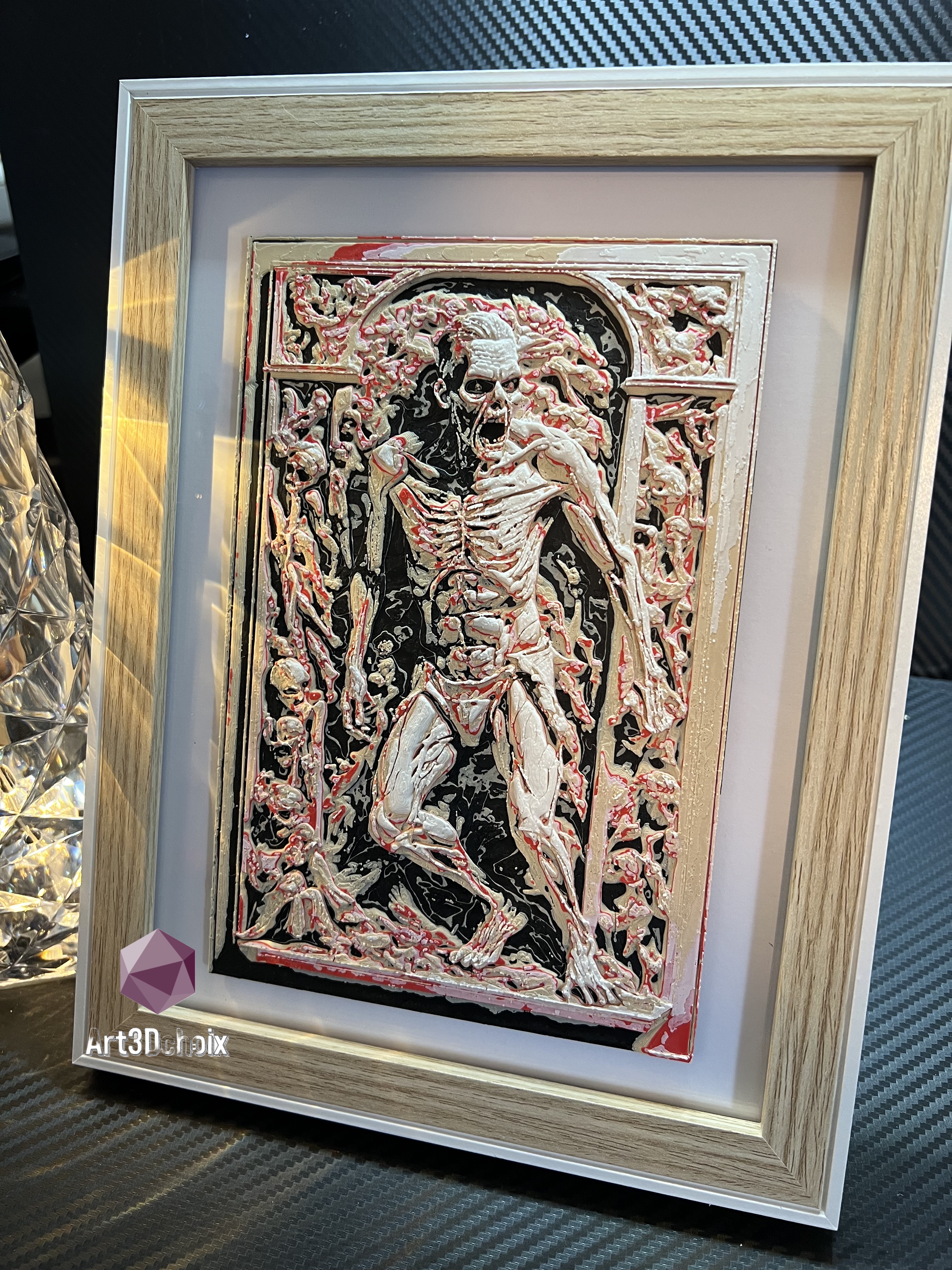 3D Painting Skull by Art3Dchoix avec HUEFORGE