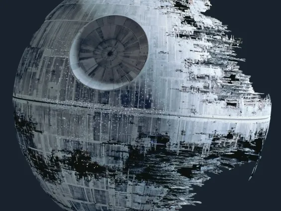 Deathstar under construction (Episode 6)