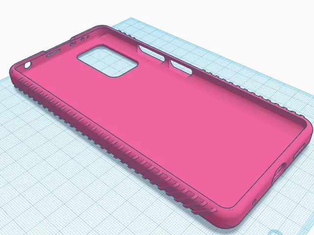 Xiaomi Redmi Note 10 pro case - With easily printable camera protection