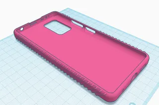 Xiaomi Redmi Note 10 pro case - With easily printable camera protection