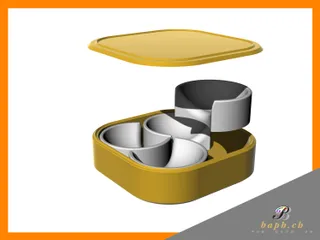 Chopstick Holder set with stackable box
