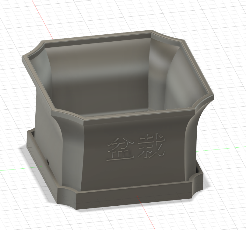 Miniatura 2 do modelo 3D Bonsai Pot