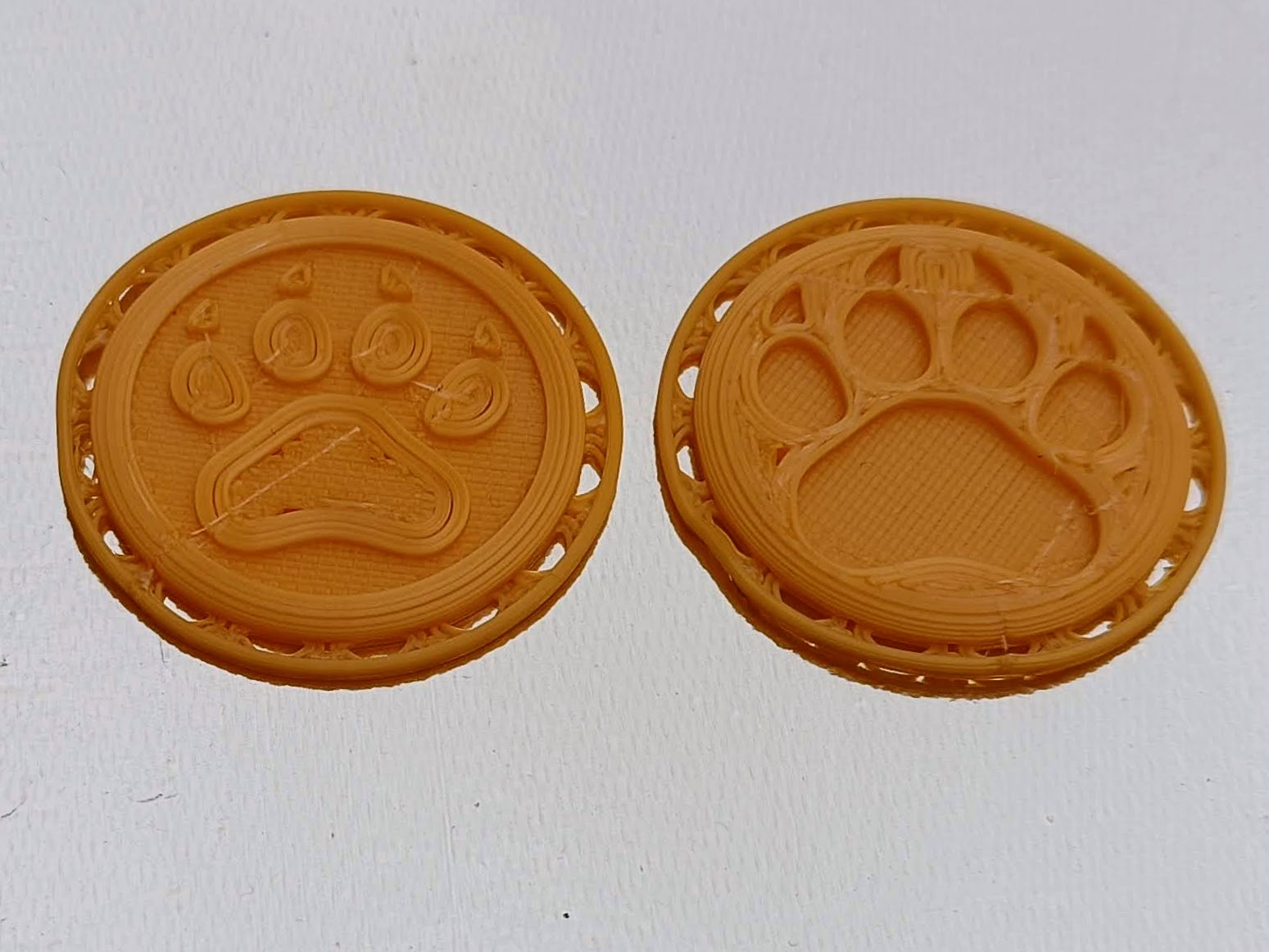 Cub Footprint Wolf footprint Scout patch badge, ready to be sewn on by Baloo 3D ...