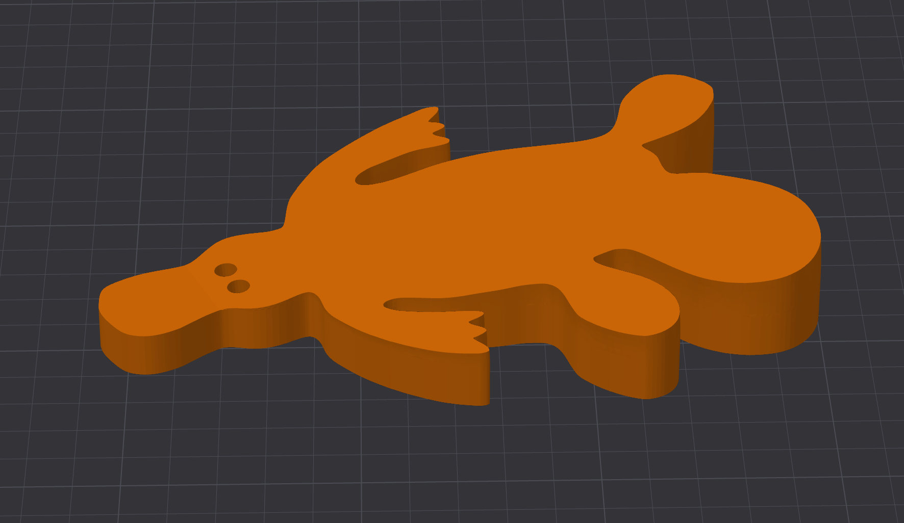 Platypus Doorstop