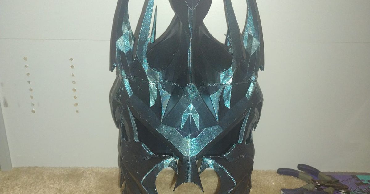 Lich King Helmet by One_Wig | Download free STL model | Printables.com