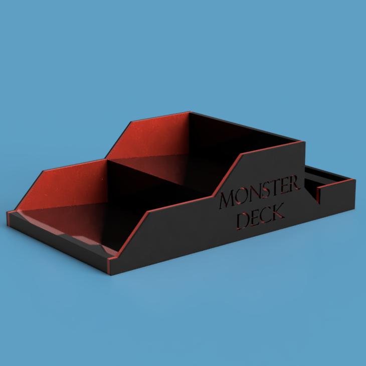 Gloomhaven Monster Deck Modifier Cards Holder