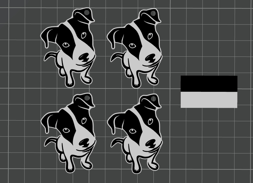 Jack Russell Terrier (JRT) keychain, magnet by Hába | Download free STL ...
