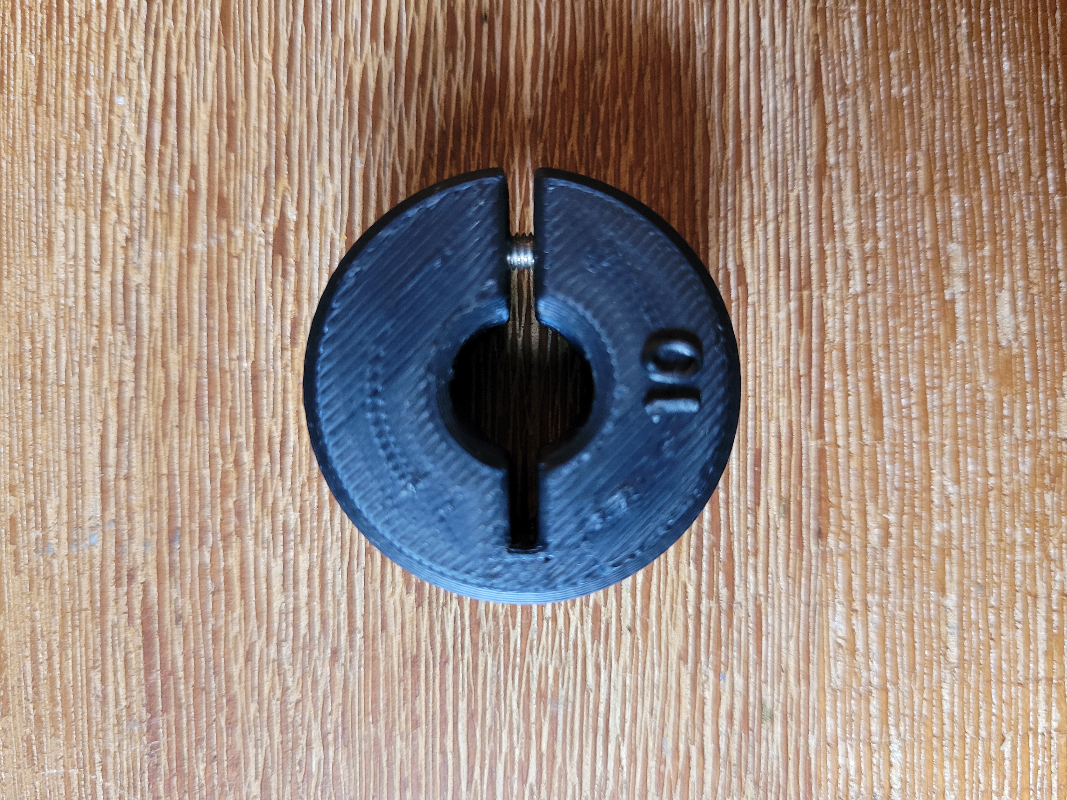 Drilling Bounding Ring / Drill Stop using M3 screws and heat inserts made with OpenSCAD 3D model thumbnail