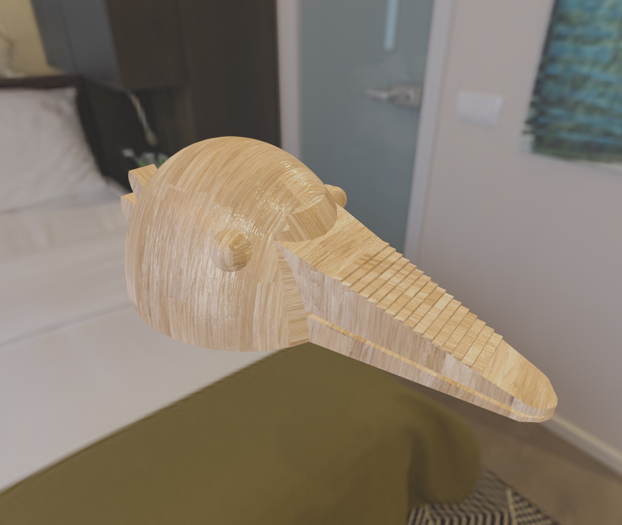 Door Stopper Wild Duck