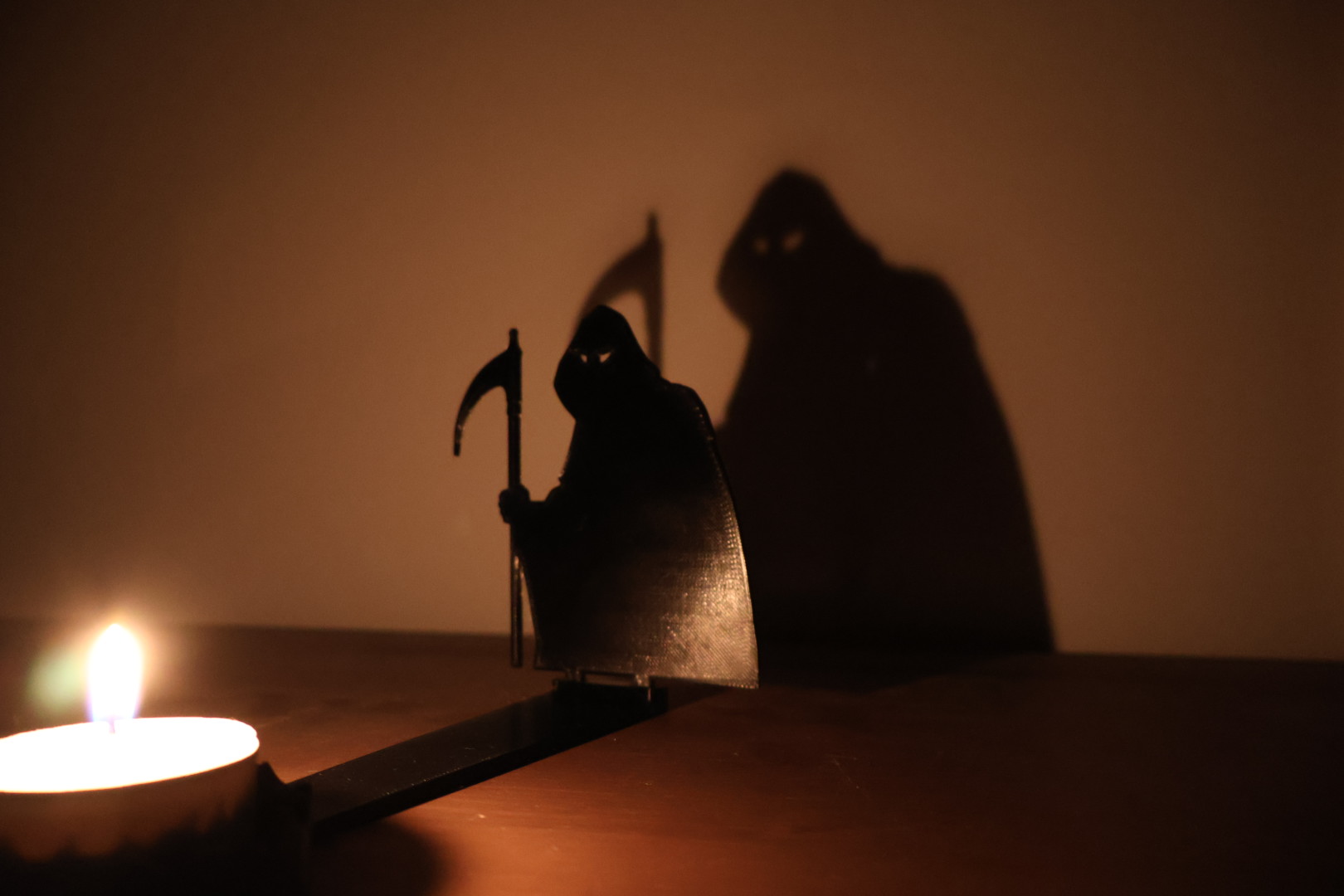 Halloween Tea-light Shadow Projector By BuildByte3D | Download Free STL ...