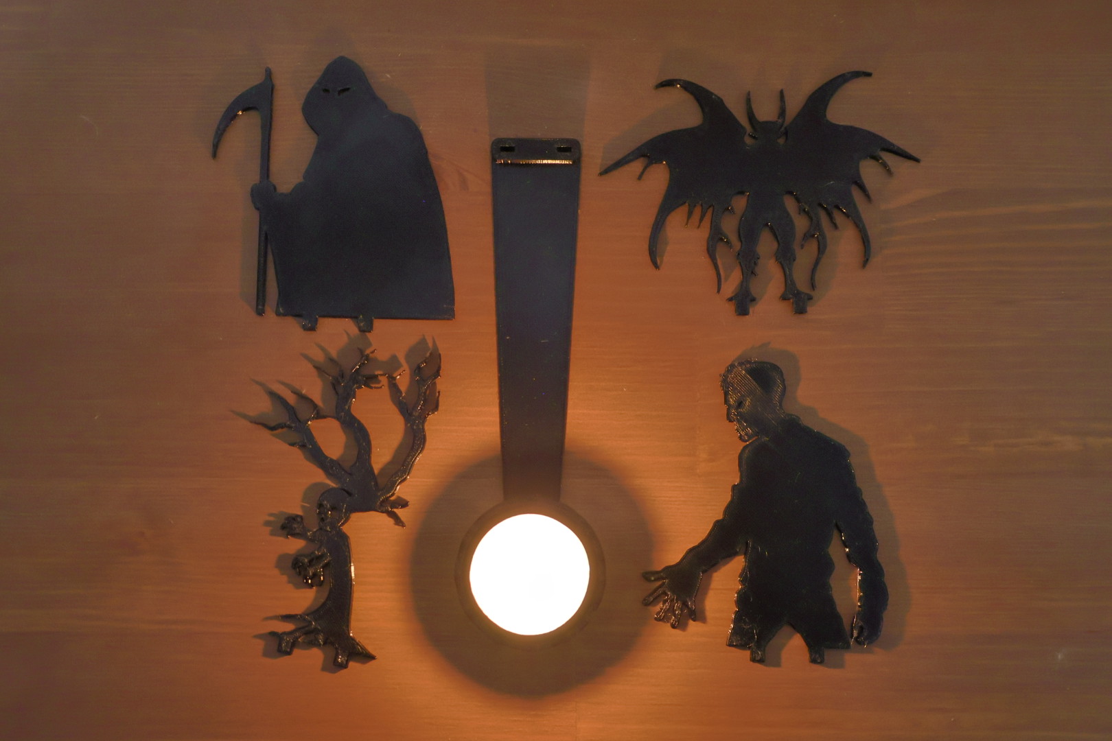 Halloween Tea-light Shadow Projector By BuildByte3D | Download Free STL ...