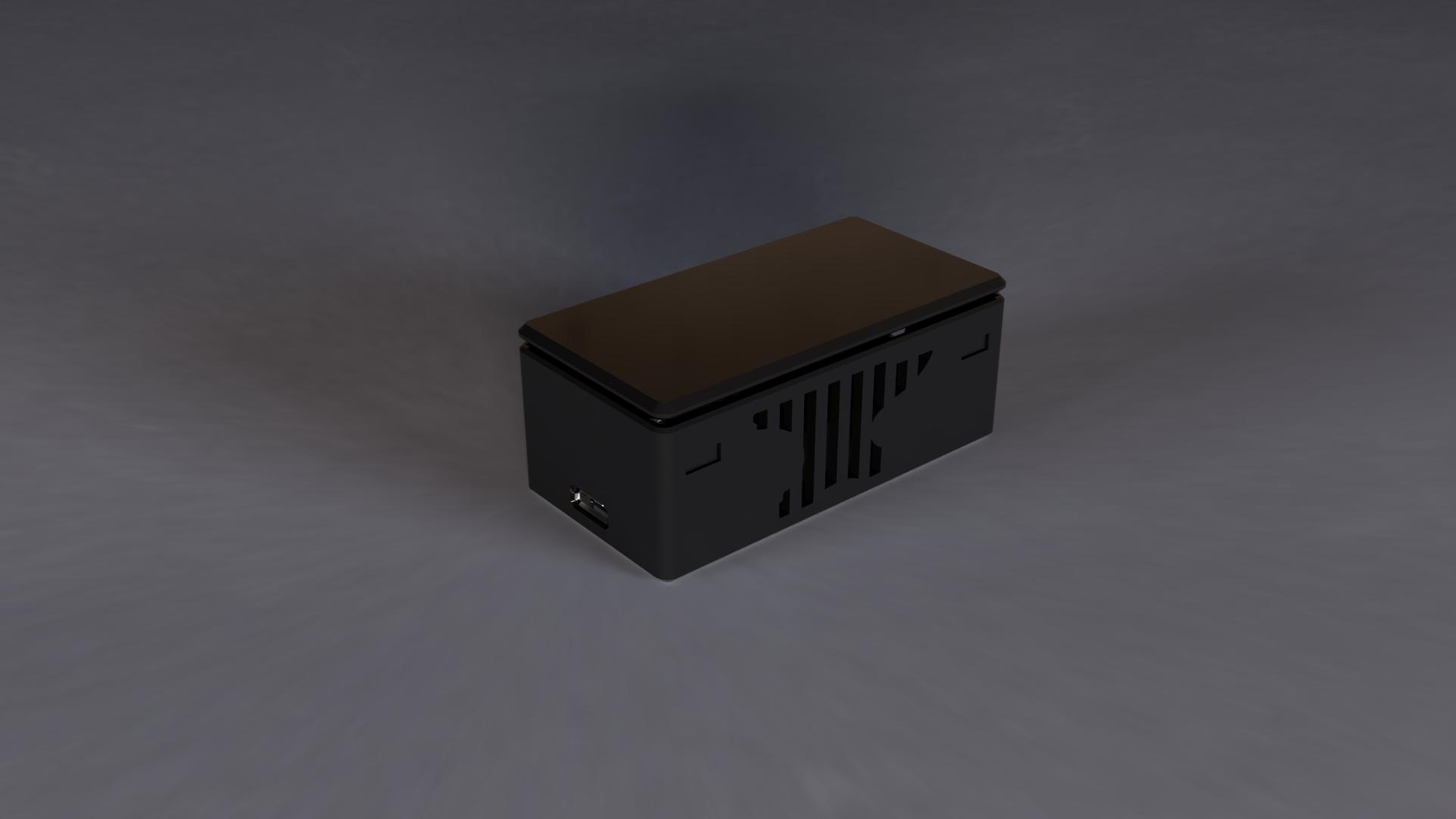 Raspberry Pi Pico 2 W Case with Wiring Grommets