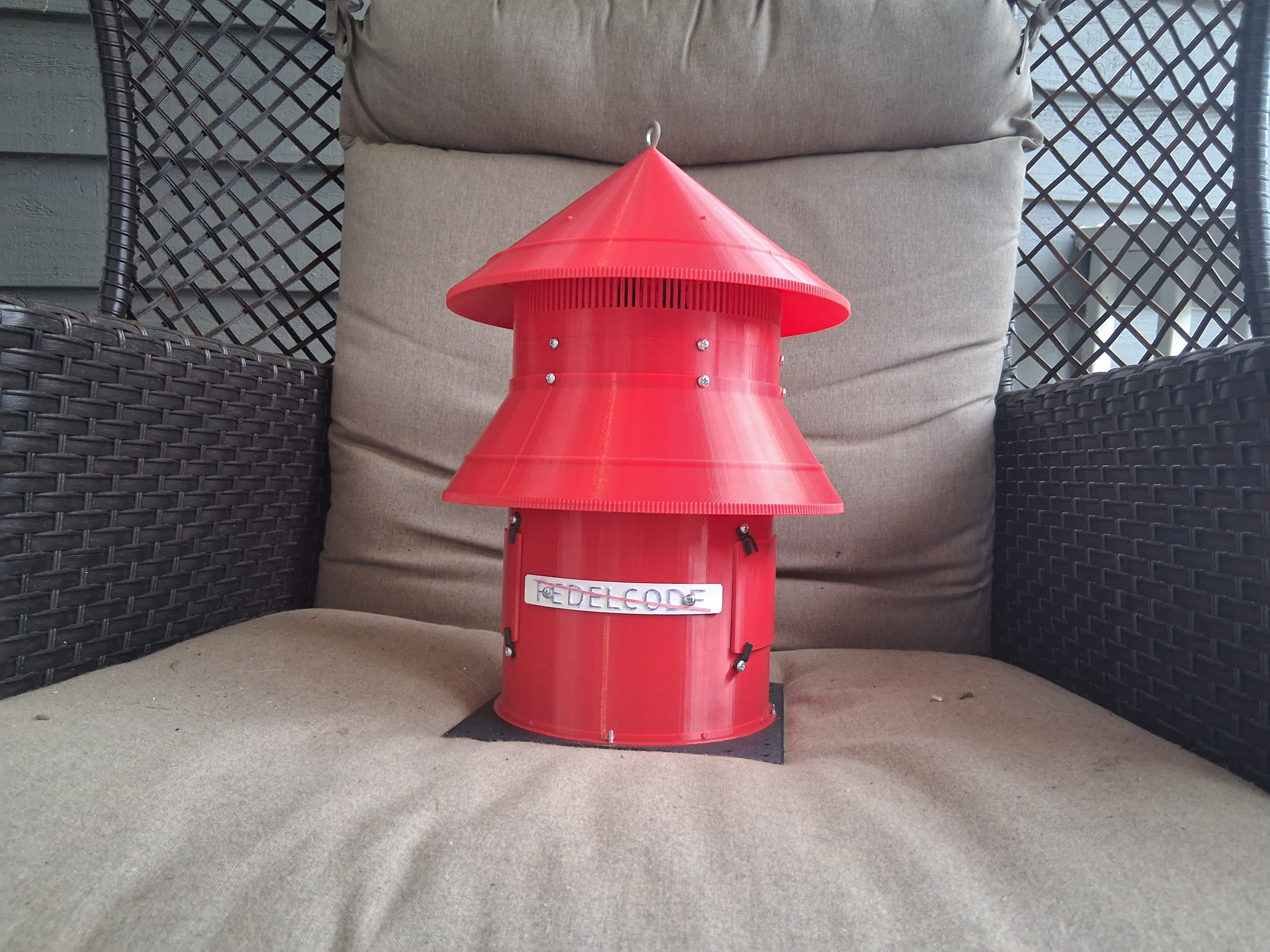 1/3 scale Federal Electric Co. Fedelcode Type 5 siren (huge revamp)