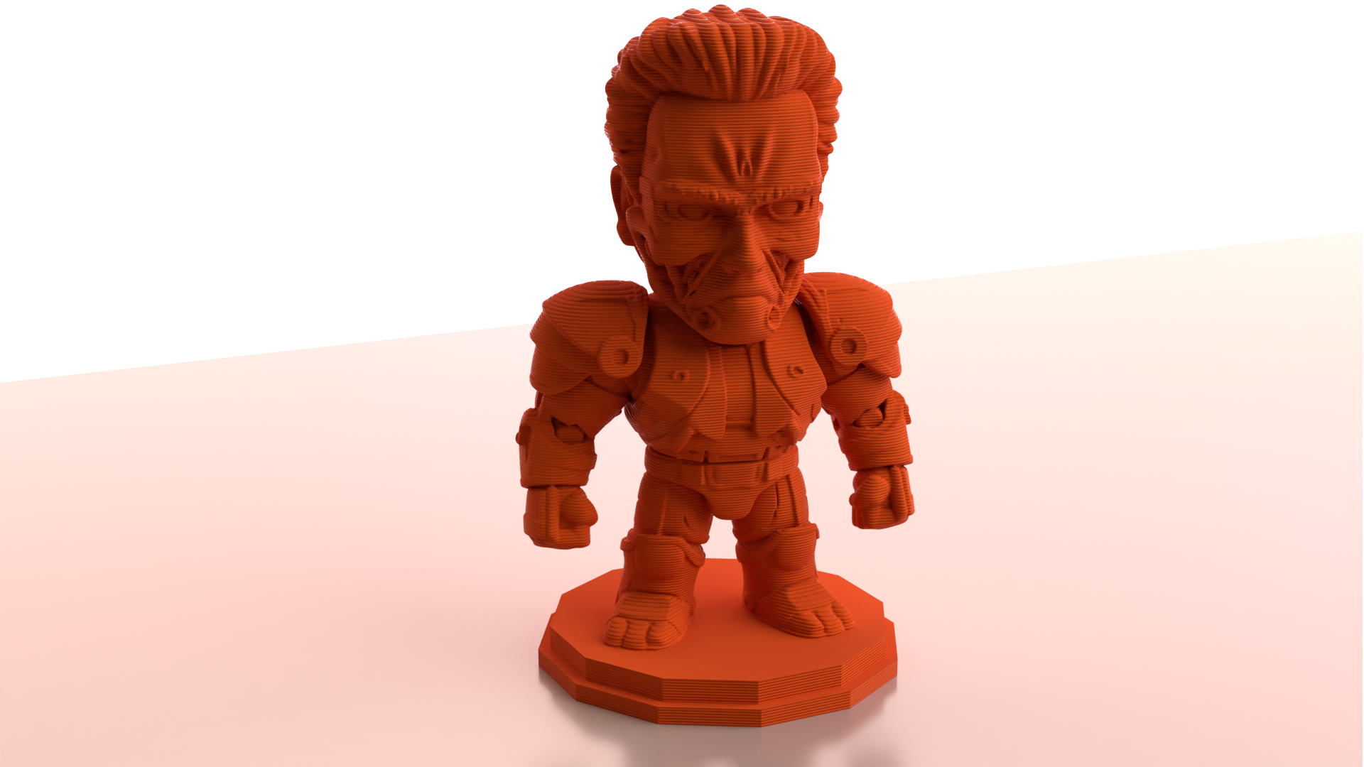 Cute Terminator Figurine