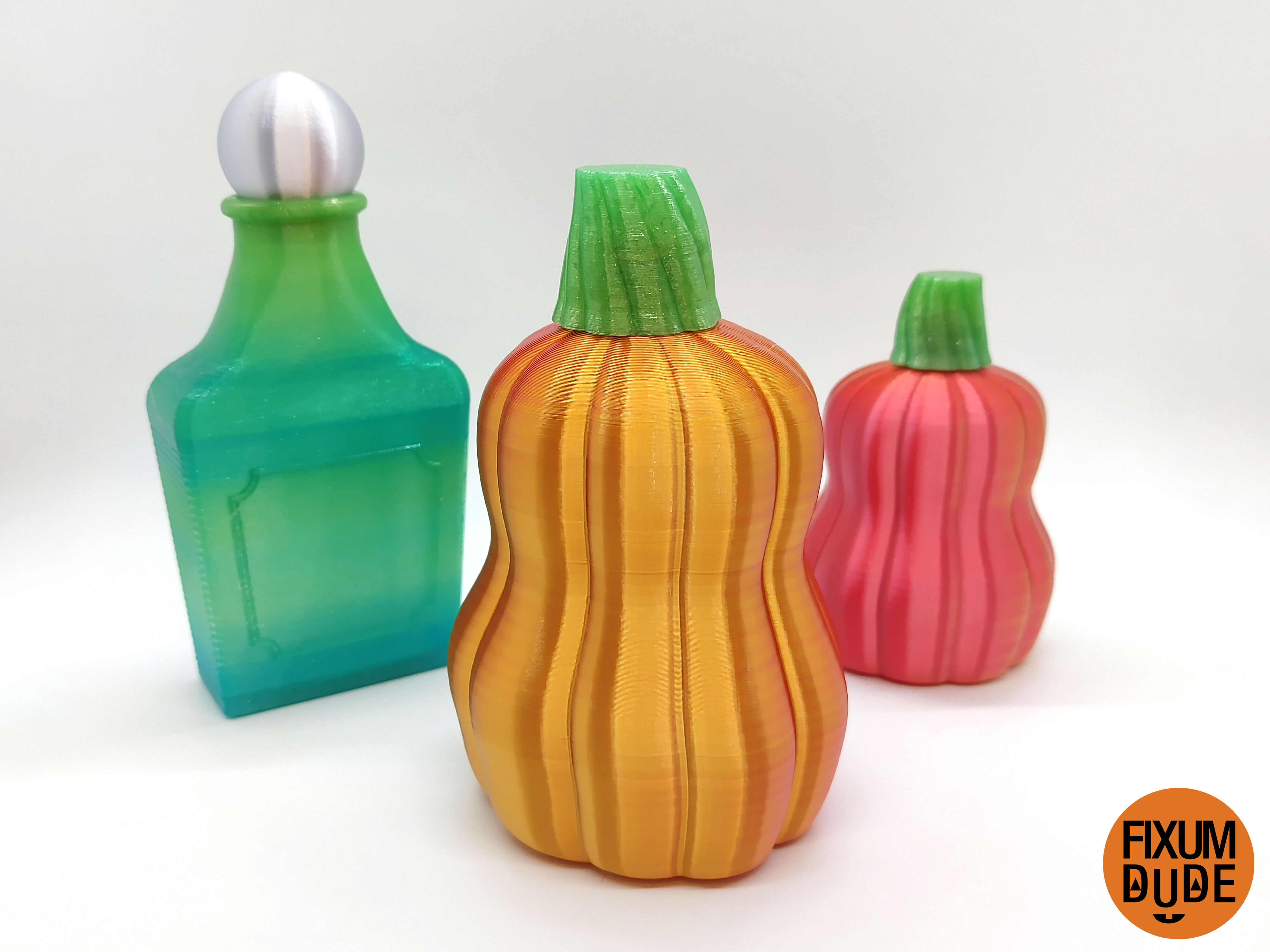 Miniatura 3 do modelo 3D Pumpkin Potion Bottle