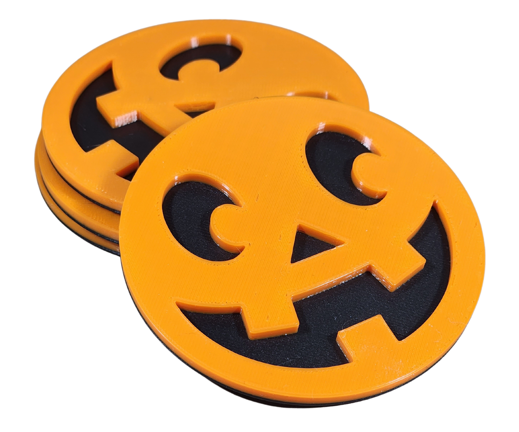"Happy Jack" Jack-o-Lantern Coaster