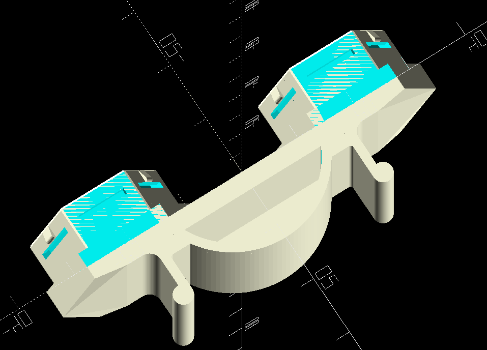 HSW Multifix Aa holder (OpenSCAD)