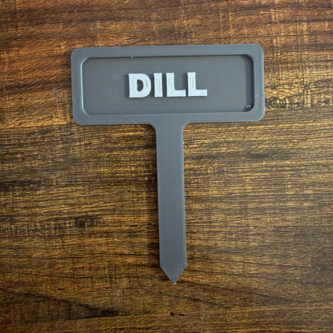 Dill Garden Marker | 3D Print 3MF