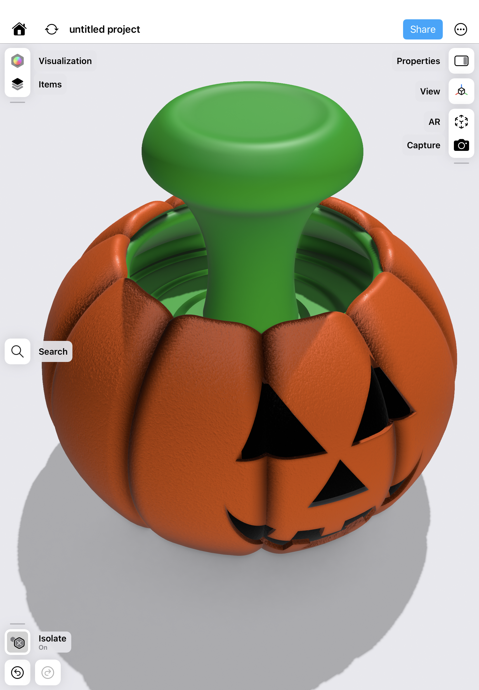 Halloween Pumpkin Fidget Toy