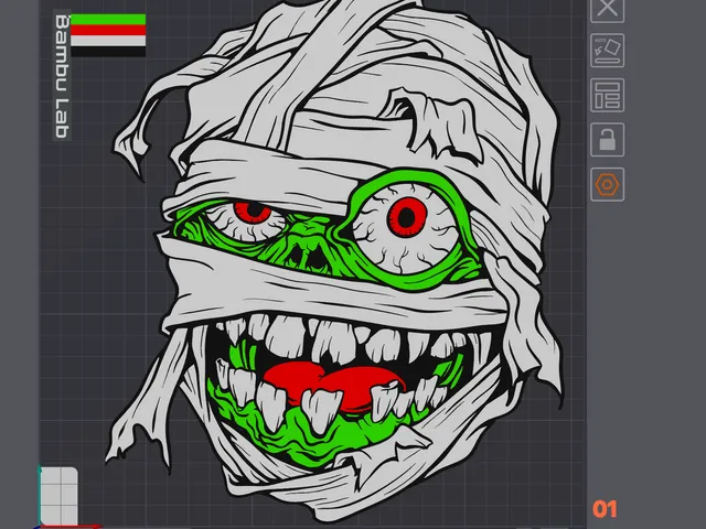 Monster Art Mummy