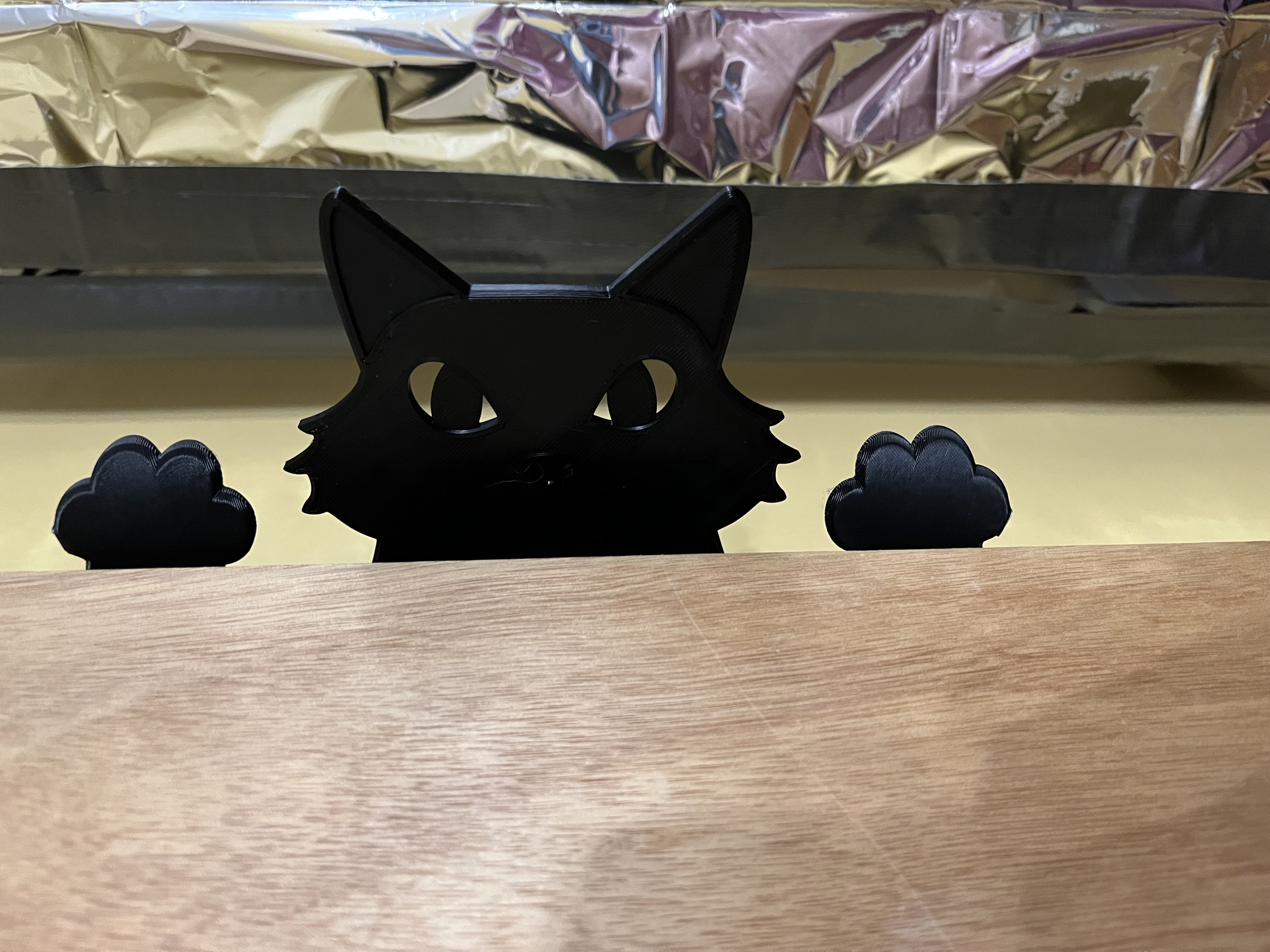 Grabby Cat Door Stopper