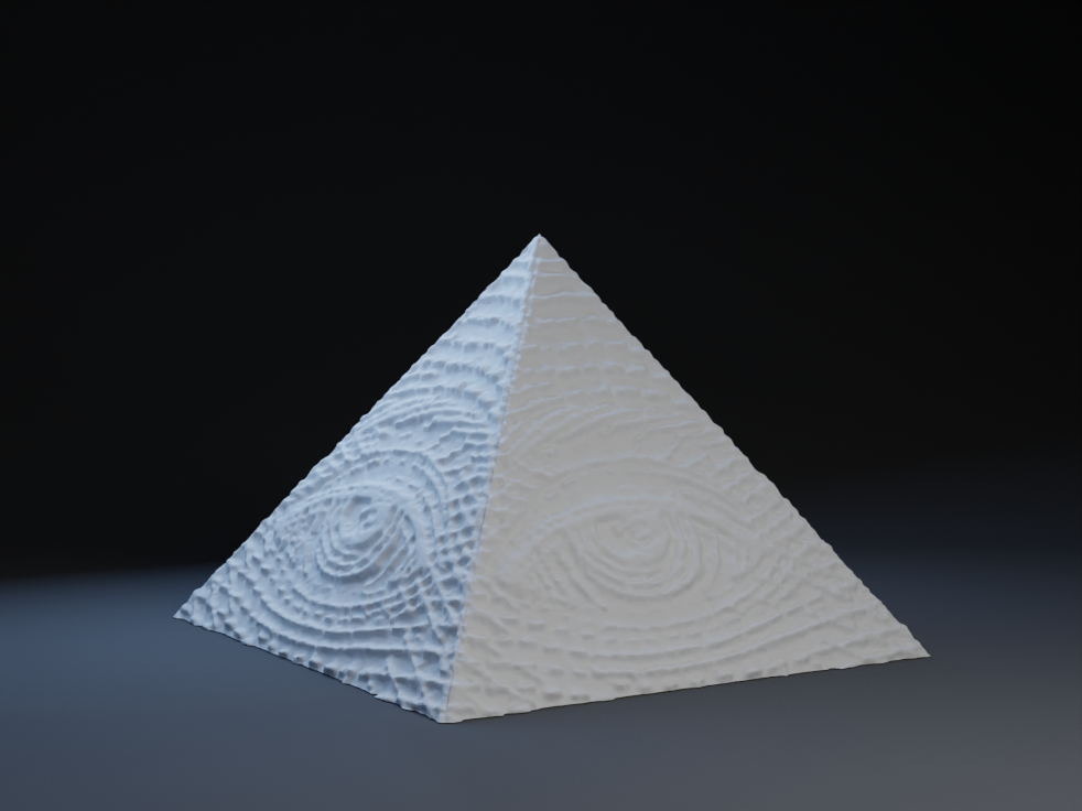 Illuminati Pyramid Tea Light Illuminator by Peter Farell | Download ...