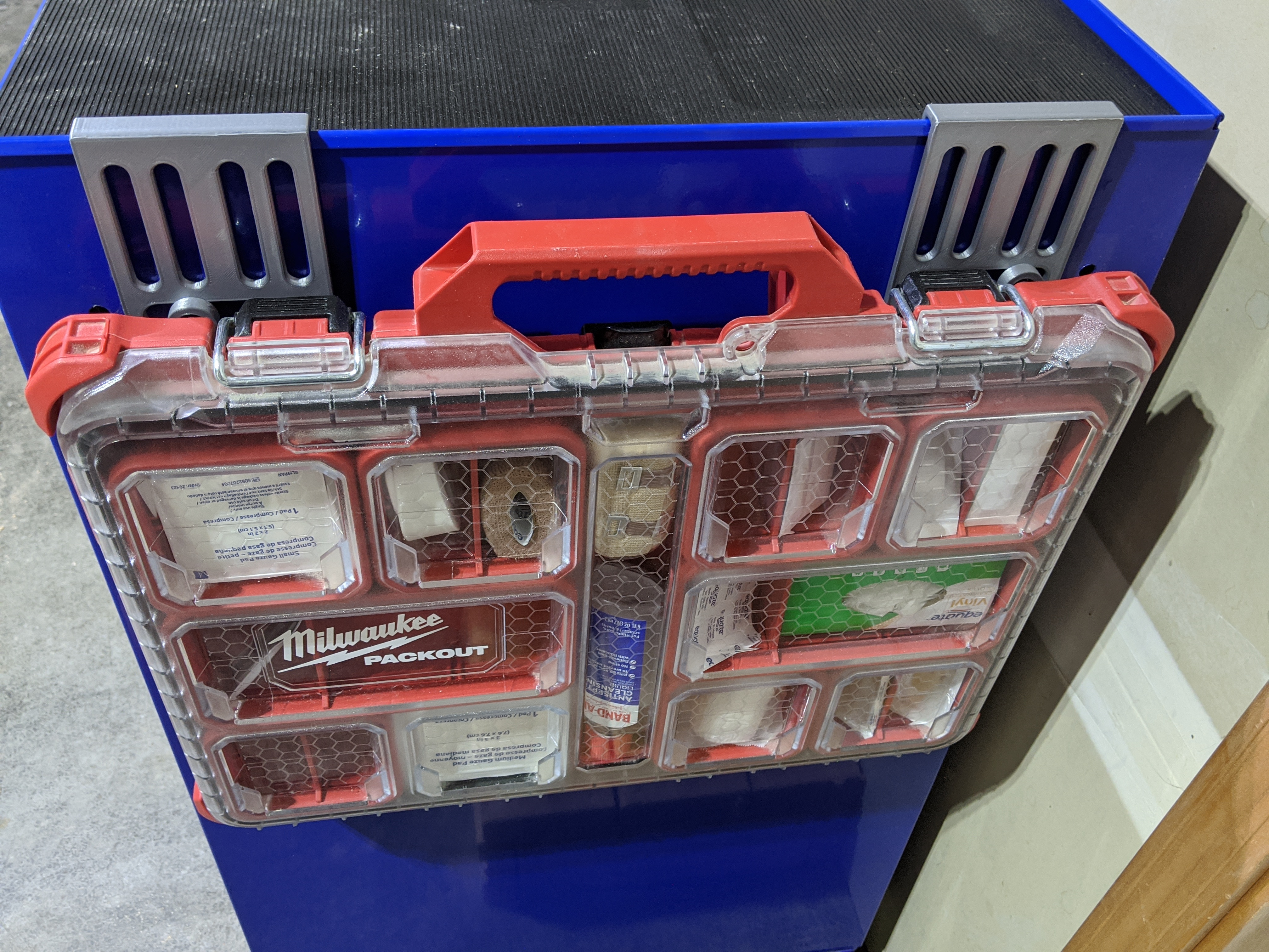 US General Toolbox Packout Holder 3D model thumbnail