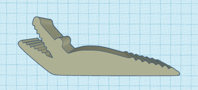 Miniatura 2 do modelo 3D Crocodile Doorstop