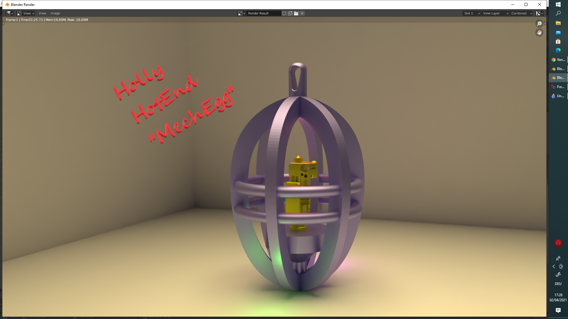 "The Holly HotEnd " Easter Deko for FDM Freaks Home = G28 X0 Y0 Z-0.01