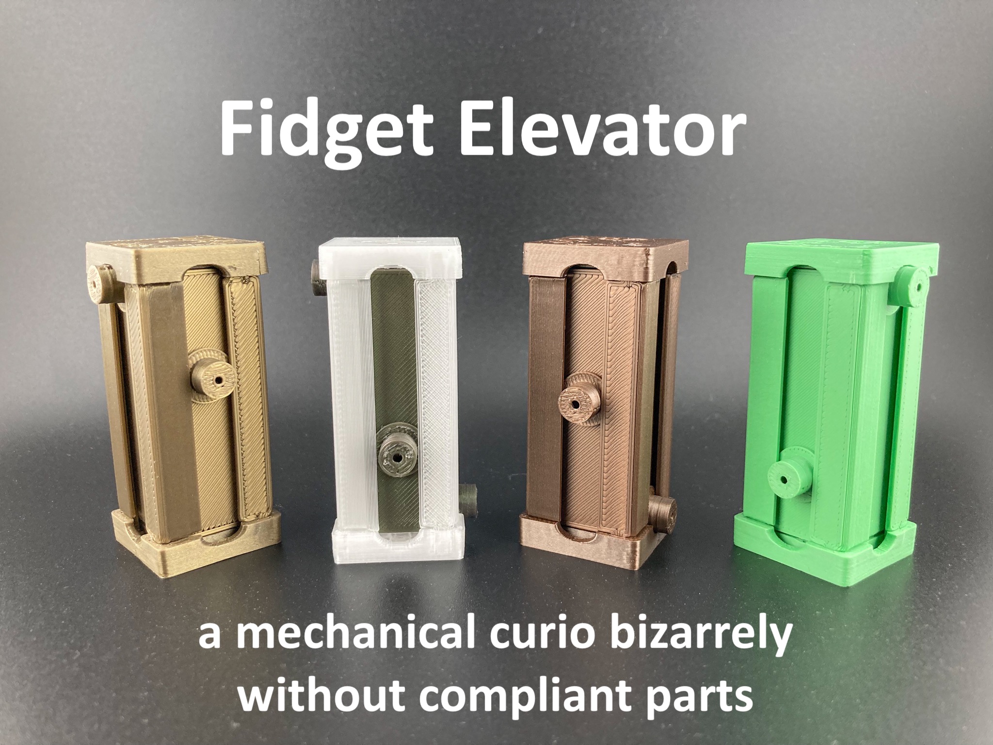 The Haunted Elevator - a pet magnet horribly trapped within 4 CocoSnap clickers